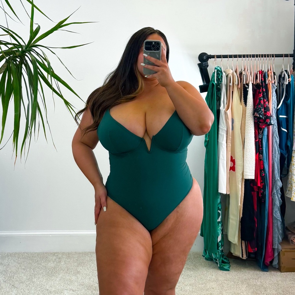 NWT, PINK, Size 3XL, Popilush One-Piece Swimsuit